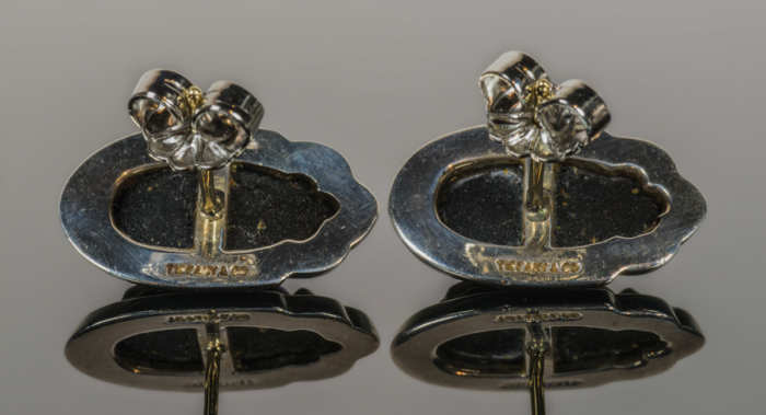 Pair of Signed Tiffany Earrings